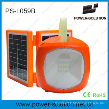 Lumière de panneau solaire avec batterie Rechargeable 4500mA